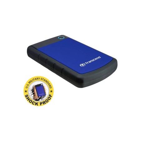 Transcend StoreJet 25H3B 2TB USB 3.0 Hard Drive - Ultimate Storage Solution for Your Data!